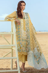 Luxury Lawn Collection'24 - D5 Serendipity - A Amber - Z-123