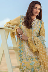 Luxury Lawn Collection'24 - D5 Serendipity - A Amber - Z-123