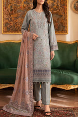 Luxury Handwork Lawn 3PC Stitched Suit – Fancy Designer Edition Z-1609