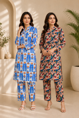 Printed 2-Piece Bundle Deal – Set 05 (2 Suits) - Z-1663