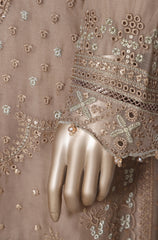 SADABAHAR Luxury Embroidered Chiffon Gharara Suit – Ready to Wear - Z-10004