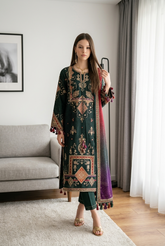 Luxury Embroidered Lawn SL26-D03 - Z-1649
