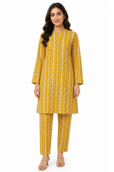 Premium Printed Pure AirJet Lawn 2 Piece Suit | Shirt & Trouser - Z-1702