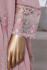 SADABAHAR Luxury Embroidered Chiffon Suit – Ready to Wear - Z-10015