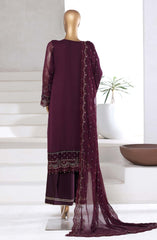 SADABAHAR Luxury Embroidered Chiffon Suit – Ready to Wear - Z-10013