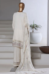 SADABAHAR Luxury Embroidered Chiffon Suit – Ready to Wear - Z-10012