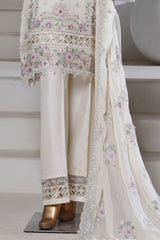 SADABAHAR Luxury Embroidered Chiffon Suit – Ready to Wear - Z-10012