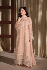 Twirling Tulip LUXE Luxury Embroidered Chiffon Edit'26 - Z-1658
