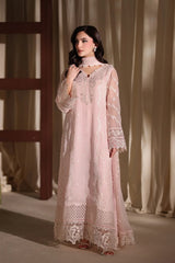 Twirling Tulip LUXE Luxury Embroidered Chiffon Edit'26 - Z-1658