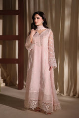 Twirling Tulip LUXE Luxury Embroidered Chiffon Edit'26 - Z-1658