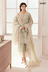 Green Luxury Embroidered Formal Collection'24 - CH11-01 - Z-538