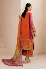 Wedding SF-706 Luxury Embroidered Chiffon Edit'26 - Z-1748