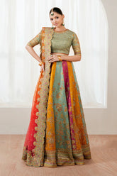 Wedding Wear Luxury Embroidered Maxi – SF-4036 - Z-1406
