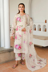 Luxury Embroidered Printed Lawn'25 UF-652 - Z-1324