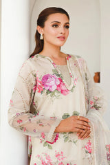 Luxury Embroidered Printed Lawn'25 UF-652 - Z-1324