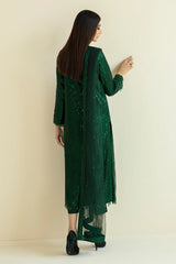 Green Embroidered Formal Collection'25 UF-386 - Z-842
