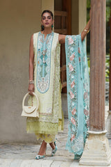 Luxury Embroidered Lawn'25 - Mountain Love - D6 A - Z-612