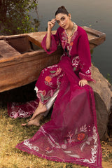 MIRROR GARDEN - D3A Luxury Embroidered Lawn Edit'26 - Z-1627