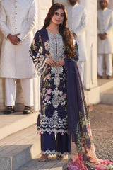 Premium Luxury Lawn Edition' 25 - ELE-12B YAZMIN - Z-1207