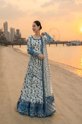 JEHONA Luxury Embroidered Lawn Edit'26 - Z-1541