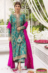 Luxury Avisa Emerald Kurta Luxury Wedding Formal - Z-1266