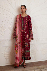 KESTANE Luxury Embroidered Festive Lawn ZAN SS26 - Z-1811