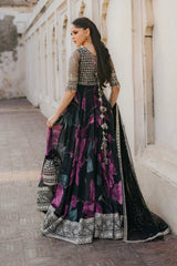 Embroidered Luxury Formal Chiffon & Digital Print Maxi - UE 321 - Z-1442
