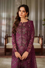 Magenta Printed & Embroidered Formal Collection - UE-538 - Z-1546