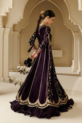 Winter LUXE Luxury Embroidered Velvet Formal - CVF26-D03 - Z-1831