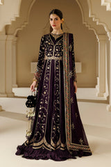 Winter LUXE Luxury Embroidered Velvet Formal - CVF26-D03 - Z-1831