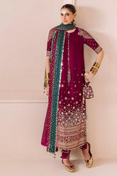 Luxury Embroidered Velvet Formal CVF D-02 - Z-1411