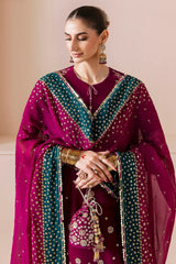 Luxury Embroidered Velvet Formal CVF D-02 - Z-1411