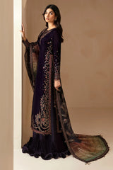 Luxury Embroidered Velvet Formal VF-2027 - Z-1435