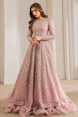 Wedding Formal Embroidered Chiffon Maxi WF'24-01 - Z-1423