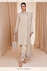 Festive Formals Embroidered Raw Silk UR-7002 - Z-1397