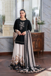 Eid featuring Iqra Aziz Charmeuse Silk - ELRAE - Z-1749