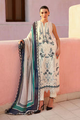 Luxury Embroidered Lawn Eid Edit'26 - D-2609-B - Z-1628