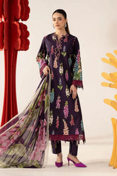 Printed & Embroidered Summer Lawn'26 MPT-3005-A - Z-1733