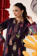 Printed & Embroidered Summer Lawn'26 MPT-3005-A - Z-1733