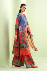Sprint Summer'26 D-2907-B Embroidered Lawn - Z-1606