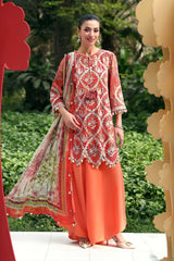 Printed & Embroidered Summer Lawn'26 MPS-3003-A - Z-1756