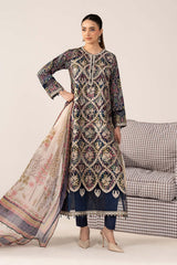 Printed & Embroidered Summer Lawn'26 MPS-3003-B - Z-1757