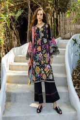 Esmel Nouveau Chapitre Luxury Lawn Suit EUNSS25-05 Amarin - Z-1591