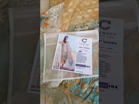 Luxury Lawn Collection'24 - D5 Serendipity - A Amber - Z-123