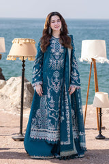 Luxury Embroidered Lawn'25 FP-16 KIRA - Z-727