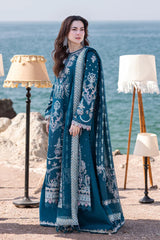 Luxury Embroidered Lawn'25 FP-16 KIRA - Z-727