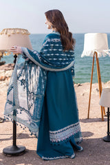 Luxury Embroidered Lawn'25 FP-16 KIRA - Z-727