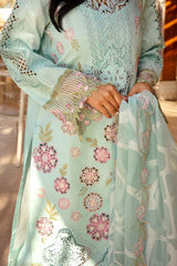 Premium Embroidered Lawn D-09 Mahsa - Z-1232