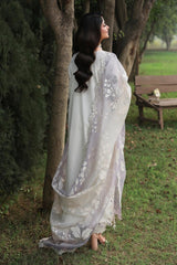 Sardinia TALES OF PETALS Luxury Lawn'26 - CLOUD WHISPER - Z-1632