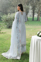 Sardinia TALES OF PETALS Luxury Lawn'26 - MORNING SKY - Z-1653
